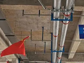 留坝管廊支架的安装方法